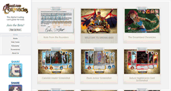 Desktop Screenshot of dreamlandcardgame.com